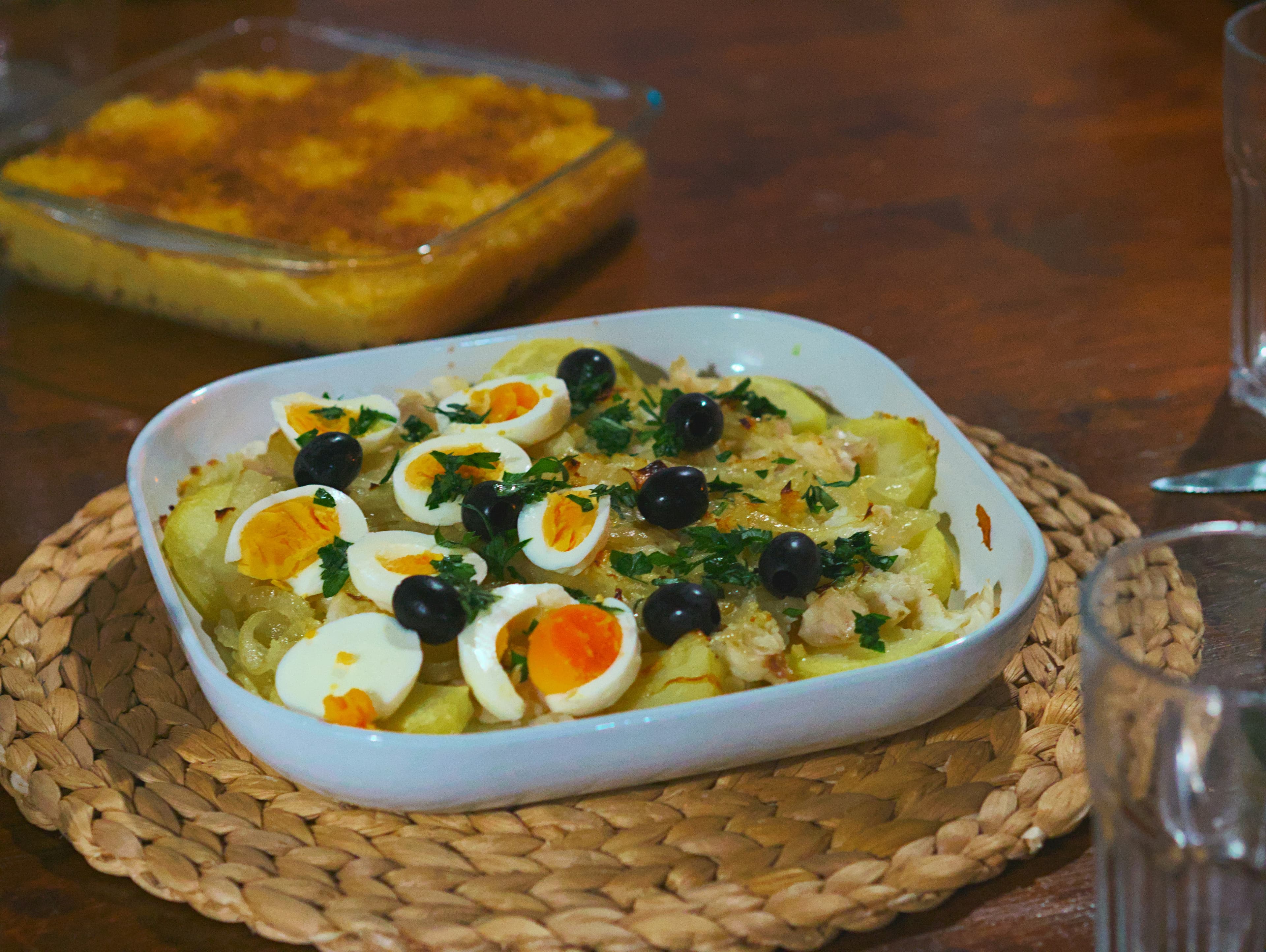 Bacalao al Pil-Pil con Pimientos del Piquillo Confitados
